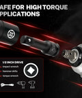 Flip Lug Nut Socket Set 1/2 Inch Thin Wall Impact Sockets For Fast Tire Changes on a 22mm socket and impact wrench