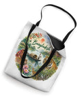 Bangladesh Adventure Tote Bag Featuring Dope Sundarbans Tiger Prints Smooth Lightweight Polyester Canvas For South Asia Travel And Dhaka Tours with black handles