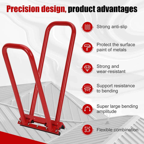 Hand Seamer For Standing Seam Roofing 1.5 Inch Vertical Seams Portable Manual Seaming Tool advantages highlighted