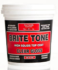 Pro Grade Brite Tone Polyurethane Instrument Finish High Solids Non Yellowing Clear Coat For Musical Instruments 16 oz bottle