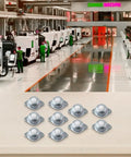 Heavy Duty Nylon Ball Casters Gliding Smooth As Butter With Quiet Roller Wheels And A Tough Galvanized Mount on display.
