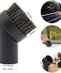 15 Piece Universal Vacuum Attachments And Brushes Kit For Shop Vac Accessories DIY Friendly with 1.25 Inch Brush Tool