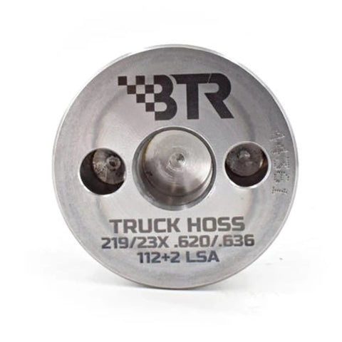 Heavy Duty High Output Truck LS Stroker Camshaft Drop In Kit for 402 408 416 cubic inch engines, showing front view with specifications.