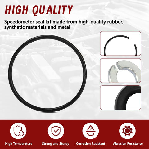 Speedometer Gear Housing Seal Kit For 700R4 And 4L60 Transmission Restore Odometer Accuracy Stop Leaks With Kit Components
