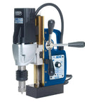 Heavy Duty Portable Magnetic Drill Press With 1100 Watt Motor And Variable Speed Control for annular cutting and drilling on metal.