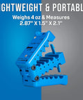 Pro Grade Fiber Optic Slit and Ring Tool for Micro Duct Cables, 5 Mm to 10 Mm Range, Easy Open Lock, Five Precision Grooves