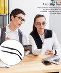 Top Tier Glasses Arm Replacement Set For Everyday Spectacles Includes Heavy Duty Screws Tough Nylon Washers Precision Screwdriver And Cushy Silicone Nose Pads For Hassle Free Frame Restore Gear shown with two women discussing.