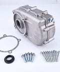 2 To 1 Reduction Gearbox With Wet Clutch ASU000631-B For Honda GX270 GX390 Engines, 25mm Shaft, Includes Bolts And Parallel Key, silver gearbox with gasket and bolts