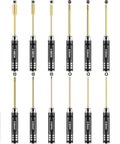 Remote Control Car Tool Kit 16 Piece Screwdriver Set With Flat Phillips Hex Bits Titanium Alloy Drivers displayed 1.5-8.0mm sizes