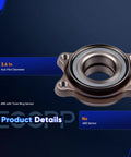 Front Wheel Bearing And Hub Assembly For Audi A6 Quattro 2005 2011 And A6 2005 2011 S6 2007 2011 A8 Quattro 2004 2010 R8 2008 2015 And Volkswagen Phaeton 2004 2006 Heavy Duty OEM Grade Hub Bearings with 3.6-inch pilot diameter, no ABS sensor.
