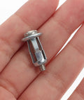 Beefy Hollow Wall Anchors M4 Kit For Drywall Fixings With Petal Expansion Nuts Zinc Plated Carbon Steel 50 Sets Universal Fit For Bathrooms Kitchens Outdoors Built To Last And Ready To Install, M4 anchor in hand