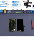 Anti Static Mat For PC Building And Electronics Repair, Heat Resistant Up To 932F, ESD Safe Soldering Pad With Grounding Cord