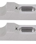 Heavy Duty Low Profile Side Clamp Vise Made From Strong Steel S136h With 60Kilonewton Max Force and M6 Threads, side view