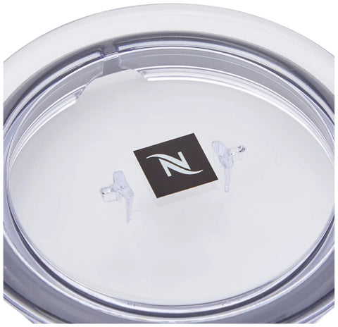 Top view of Milk Frother Lid Seal Replacement 93271 For Aeroccino 3 And 3R Fits Models 3593 And 3594 Only, showing seal attachment details.