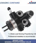 Heavy Duty Brake Load Sensing Proportioning Valve For Toyota Tacoma 1995 Through 2004 2.4L 2.7L 3.4L OEM Replacement close-up view