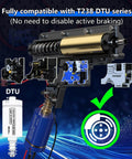 Long Shaft Brushless Airsoft Motor With High Thermal Efficiency, Beast Torque And Speed for upgrades and field duty.