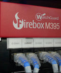 Kickass Rackmount Firewall With Multigig Ethernet And Sdwan Routing For Zero Hassle Network Defense Includes Three Year Comprehensive Security Suite For Midsize Office Setups, showing Firebox M395 connections and design.