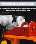 Powerful pure copper motor of Heavy Duty Electric Pallet Stacker With Adjustable Forks for efficient lifting and loading.