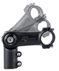 Beefy Adjustable Alloy Bike Stem With 0 To 60 Degree Riser For One And One Eighth Inch Steerer Tube 31.8 Mm Handlebar Fits Most Road
