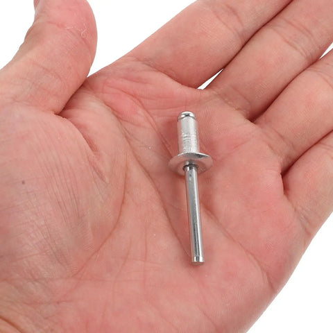 All Purpose Aluminum Blind Rivet Kit 140 Pcs Flange Pop Rivets Set For DIY Repairs And Industrial Projects in hand