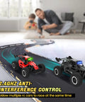 Ultra Fast 2.4GHz Remote Control Monster Truck For Kids 3 4 5 6 7 Plus with LED headlights racing on indoor track