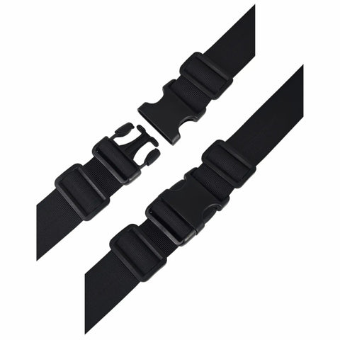 Replacement Quick Release Buckles For 1 Inch Straps 6 Pack With 12 Tri Glide Fasteners Heavy Duty Black Easy Repairs For Backpacks Dog Harnesses