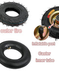 Heavy Duty Castor Wheels Built Tough And Rollin Smooth For Warehouse Floors features outer tire and inflatable inner tube