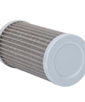 Hydraulic Suction Oil Filter With Metal Mesh For Tubular Connection Replacement Heavy Duty Engine Oil Filter shown in cylindrical shape