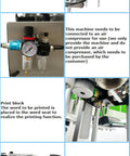 Heavy Duty 110V Desktop Automatic Conveyor Bottle Labeler with chain plate conveyor for wear resistance and longevity.