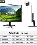 27 Inch Dope Gaming Monitor With 144Hz VA Panel, Ultra Smooth FreeSync, 4000 To 1 Contrast, Full HD 1080p, Eye Care TÜV Rheinland Certified