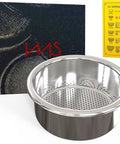 54mm Espresso Portafilter Basket for Breville Precision 18-22g Pro Grade with package and espresso guide