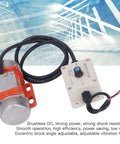 30W Concrete Vibration Motor With 4000 RPM Waterproof IP65 DC Vibrating Motor and Speed Controller for Shaker Table