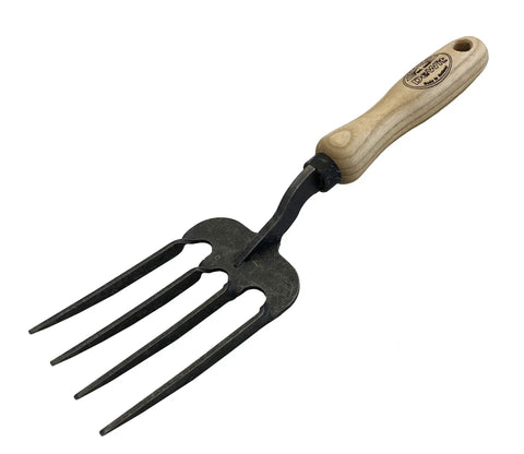 Rugged Twister Tine Hand Fork With Hardened Boron Steel, Heat Treated For Strength, Will Not Bend When Digging Rocks Or Roots, Tough Clay Soil Ready