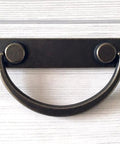 Two And A Half Inch Centers Retro Vibe Dark Antique Bronze Bail Drawer Pull Swing Handle For Vanity Dresser And Cabinet Hardware