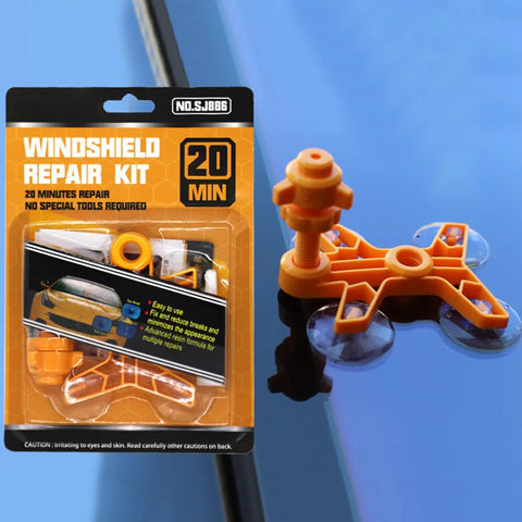 Auto Glass Crack Repair Kit Fast Fix For Cars And Trucks Windscreen Glass Repair Solution DIY Friendly