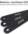 Ultra Slim Bike Cone Wrench Set For Tight Hub Access 13-19mm with matte black anti-slip handles