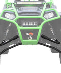 1.5 Inch Black Forward Offset A-Arms For Polaris RZR XP 900 And XP 4 900 Fit Up To 30 Inch Tires installed on front suspension