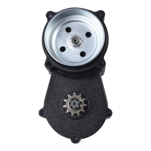 49Cc 4 Stroke Gearbox With Double Chain Clutch Drive For Mini Off Road Bike Engine Replacement front view with steel gear