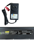 Charger for Powerful Electric Scooter For Adults With 500W Peak Motor, 18 MPH Top Speed, Dual Brakes, and App Control