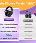 Comparison of Hearing Protection Ear Muffs With 31 dB Noise Reduction For Shooting Lawn Mowing DIY And Construction Noise Canceling