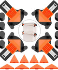 60 90 120 Degree Multi Corner Clamps Set Four For Woodworking, Adjustable Spring Loaded Right Angle Clamps For Carpentry