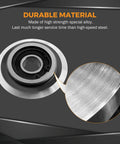 Badass Replacement Blade For Copper Wire Stripping Machine Featuring Built In Bearing Hella Tough High Carbon Steel close-up view of bearing and blade