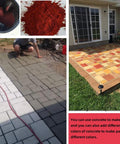 Plus Size Concrete Path Maker Molds No Skills Needed 20 By 20 By 1.8 Inches Reusable Stepping Stone Pavers used for patio and path