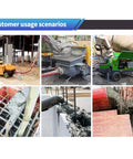 Long Reach Portable Concrete Conveying Equipment For Warehouse Construction Factory Expansion Bridge Deck Pouring And Tunnel Engineering With Custom Models And Reliable Service Support For Your Job Sites The Workhorse Of Job Site Concrete Delivery in use at a construction site