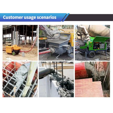 Long Reach Portable Concrete Conveying Equipment For Warehouse Construction Factory Expansion Bridge Deck Pouring And Tunnel Engineering With Custom Models And Reliable Service Support For Your Job Sites The Workhorse Of Job Site Concrete Delivery in use at a construction site