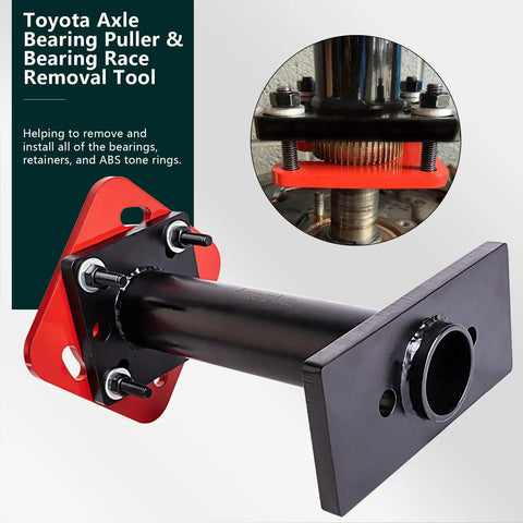 Rear Axle Bearing Puller And Installer Kit For Toyota Tacoma Tundra 4Runner Hilux T100 Pick Up Trucks 1995 To 2020 with ABS tool