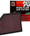 High Flow Engine Air Filter For 2016 To 2024 Volvo S60 S90 V60 V90 XC60 XC90 Premium Washable Lifetime Performance Upgrade product image
