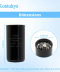 161-193 uF Round Motor Start Capacitor 110-125 VAC Dual Voltage 50/60 Hz CD60 dimensions 2.8x1.45 inches