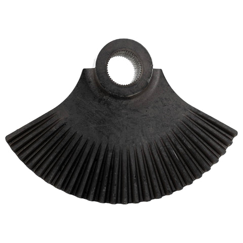 OEM Side Gear 748-0236 Replacement For Riding Mower Models 1015 1020 1215 1220 1225 1315 1320 1325 1330 1405 1415 1420 1430 1715 1720 1730 Durable Gear For Smooth Transmission And Easy No Fuss Fit shown in black metal with detailed splines.