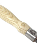 Bevel Edge Chisel One Half Inch (13mm) Woodworking Tool With Pro Grade Hardened Chromium Vanadium Steel, wooden handle view